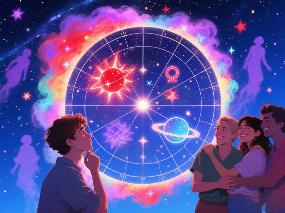 Exploring LGBTQ+ Potential Through Astrology: A Guide to Natal Chart Indicators