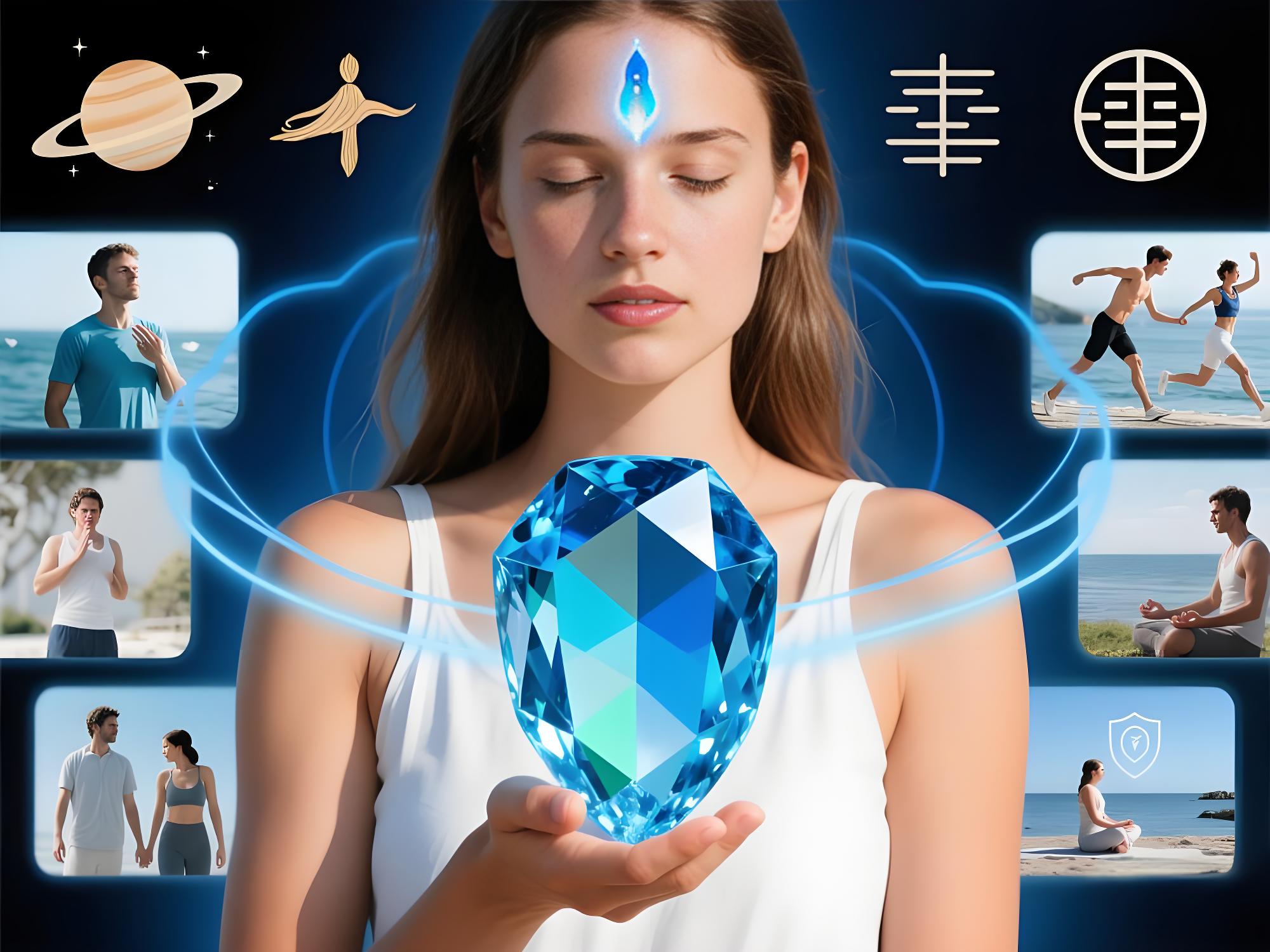 Aquamarine: Harnessing the Ocean's Energy for Clarity & Courage