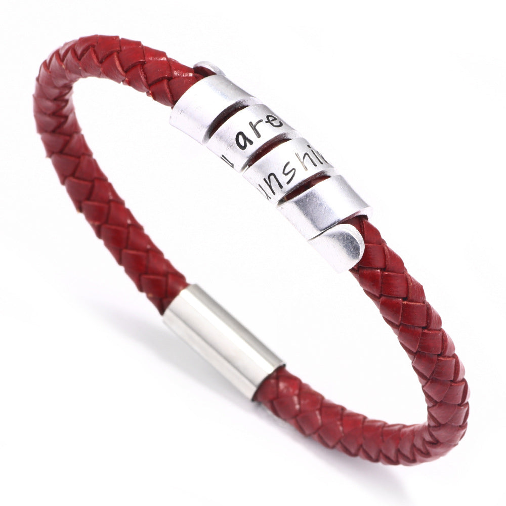 Chain of Protection · Titanium Steel Magnetic Buckle Bracelet | Exclusive for Father's Day | Versatile and High-End