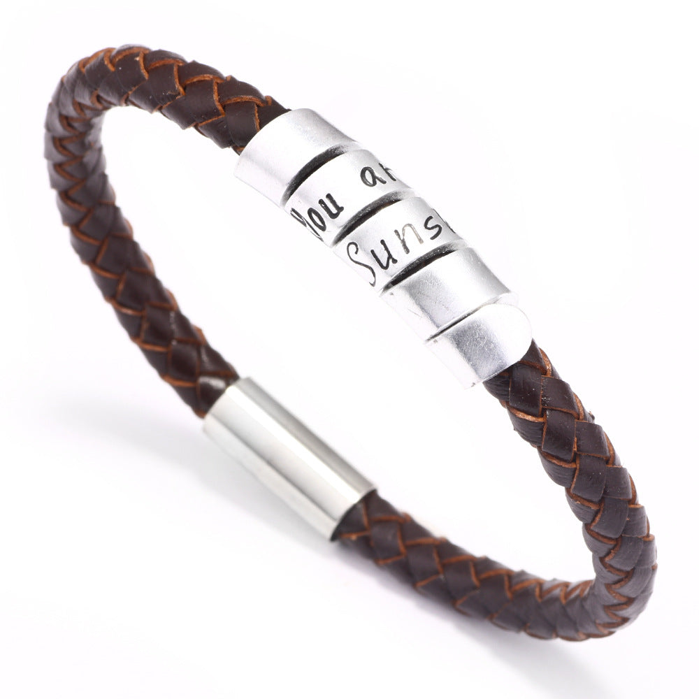 Chain of Protection · Titanium Steel Magnetic Buckle Bracelet | Exclusive for Father's Day | Versatile and High-End