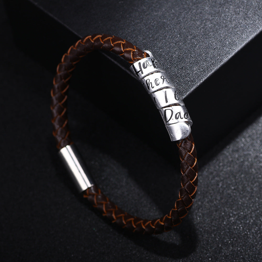 Chain of Protection · Titanium Steel Magnetic Buckle Bracelet | Exclusive for Father's Day | Versatile and High-End