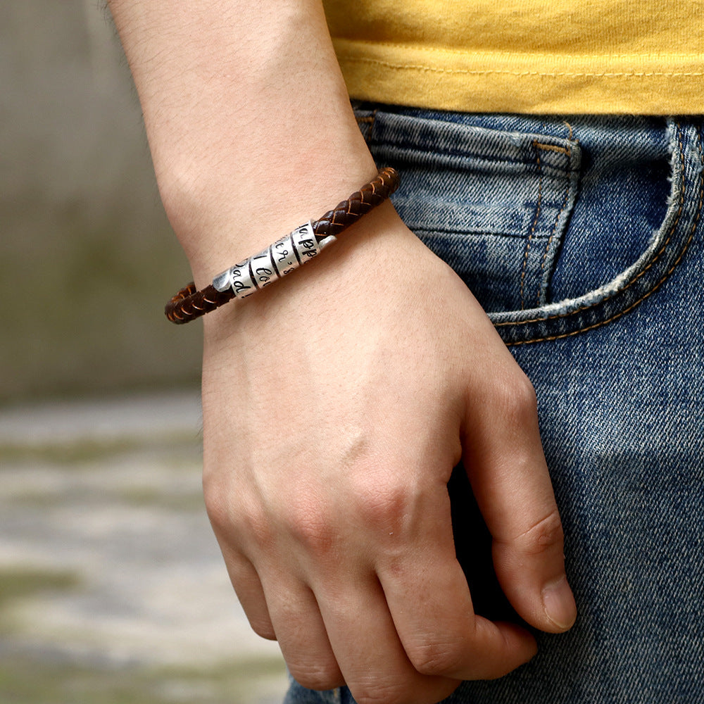 Chain of Protection · Titanium Steel Magnetic Buckle Bracelet | Exclusive for Father's Day | Versatile and High-End