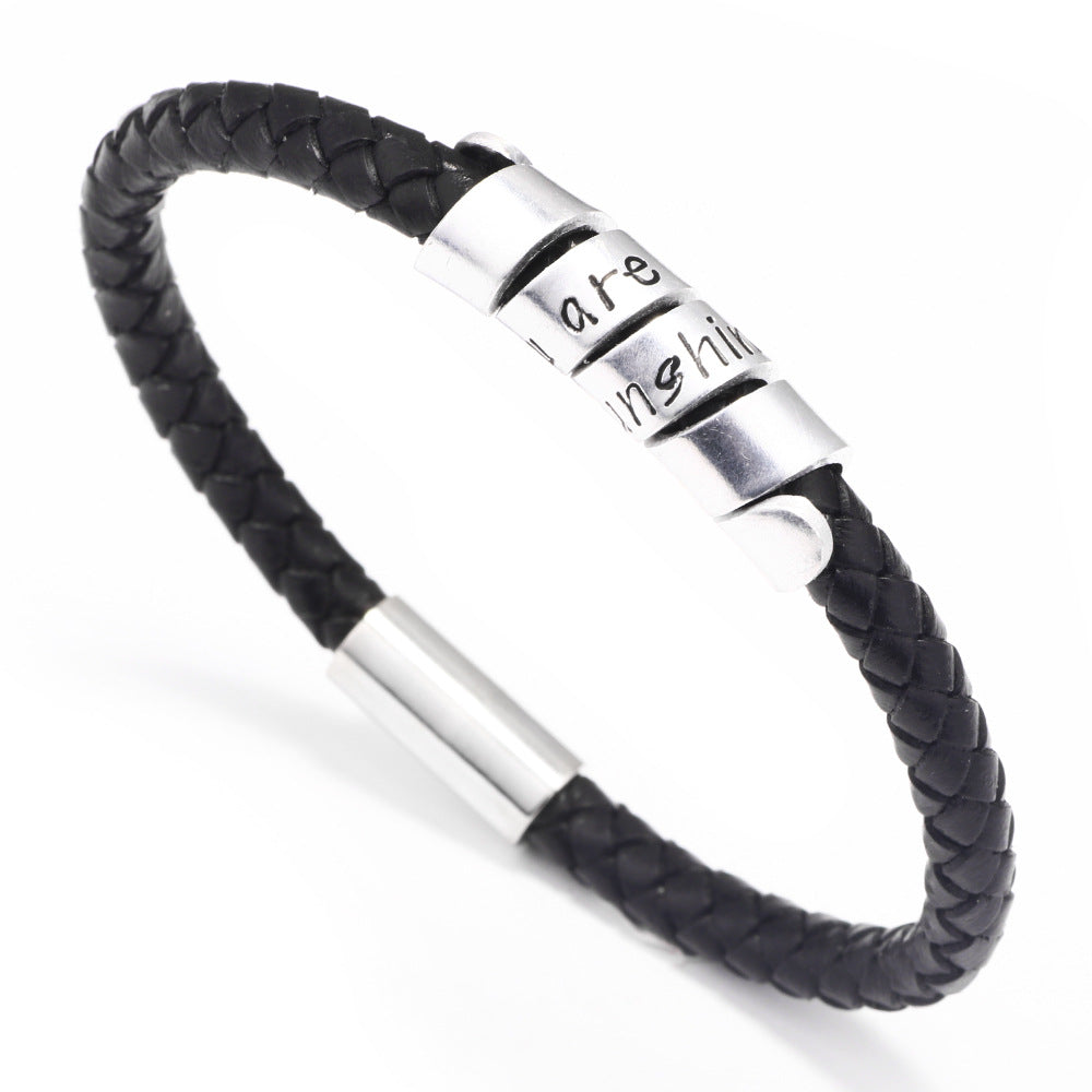 Chain of Protection · Titanium Steel Magnetic Buckle Bracelet | Exclusive for Father's Day | Versatile and High-End