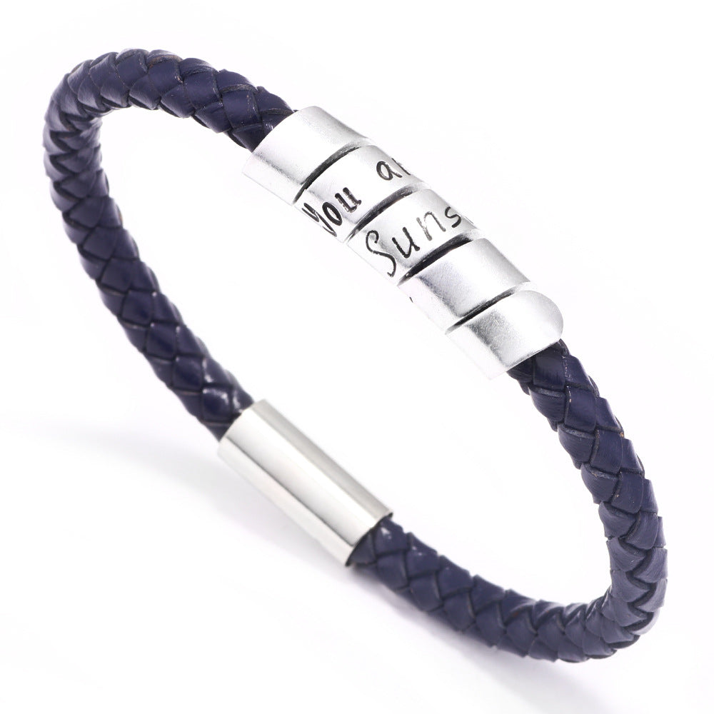 Chain of Protection · Titanium Steel Magnetic Buckle Bracelet | Exclusive for Father's Day | Versatile and High-End