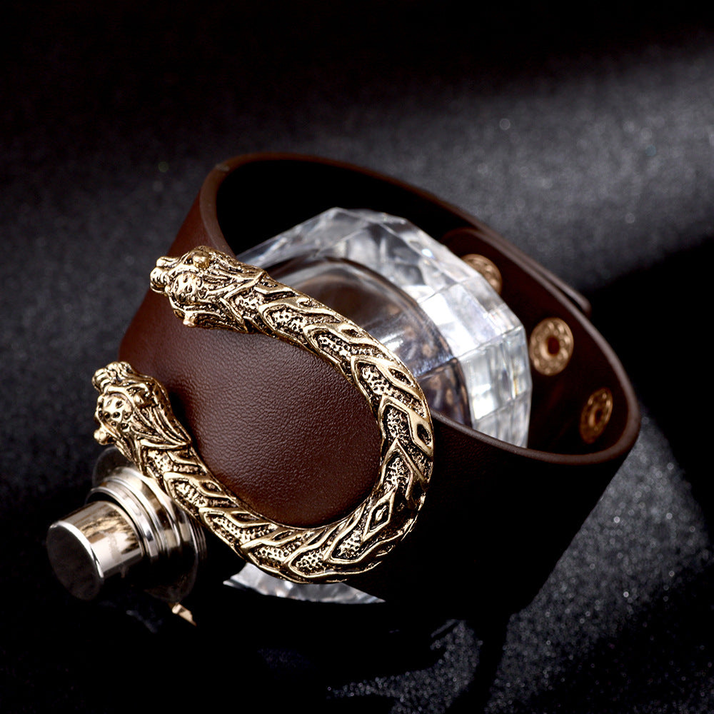 Power Totem PU Alloy Bracelet | Leopard Shape | Aura Enhancement