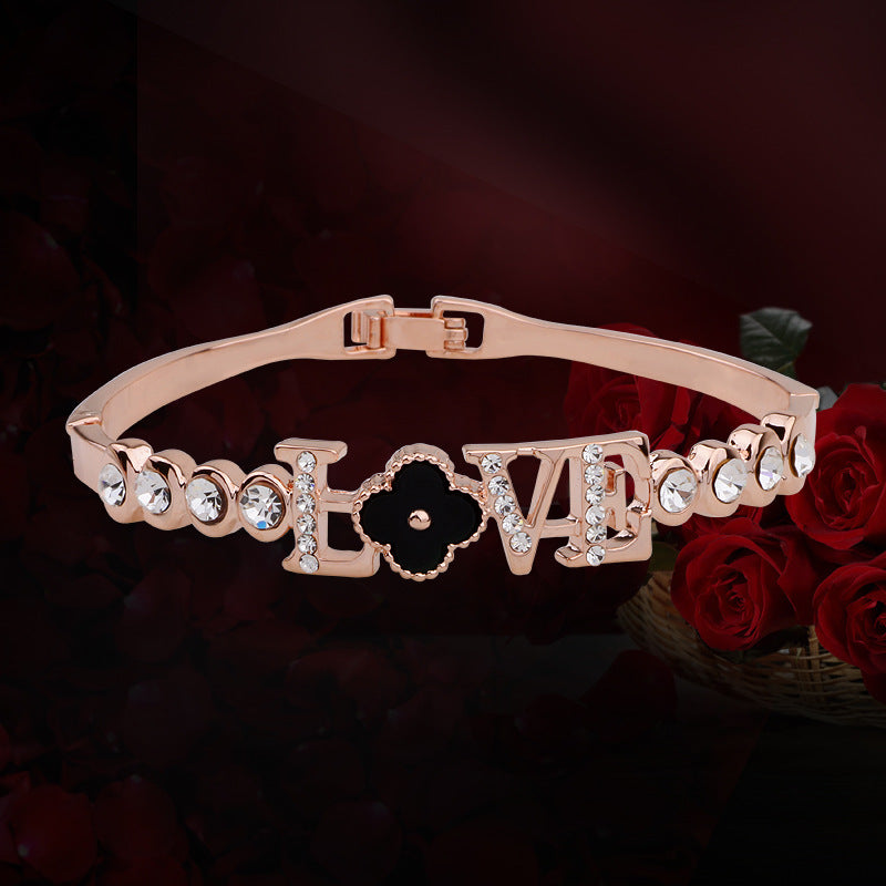 Love Forever Beloved Bracelet | Micro-set Jewelry | Mind Healing | Emotional Connection
