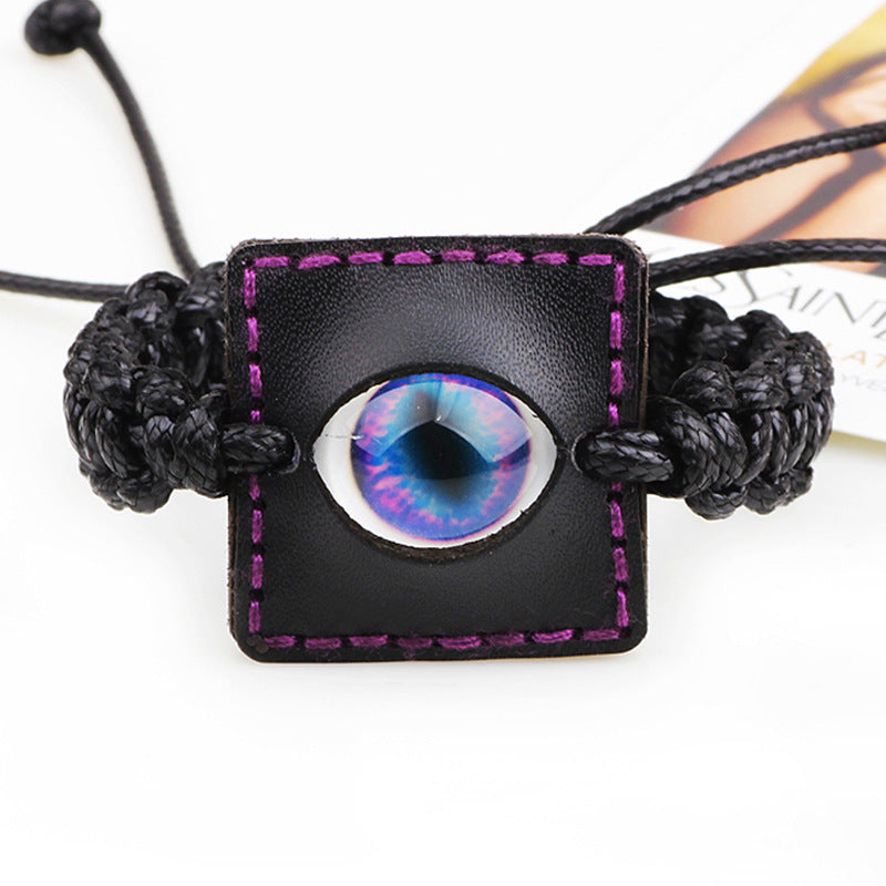 Pear-shaped Pendant | Handcrafted Weaving | Crystal Lover | Leather Material | Soul Healing