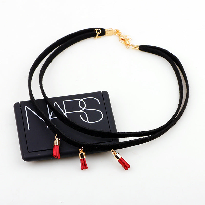 Mysterious Rune Ultra - fine Fiber Short - style Collarbone Chain | Guardian Temperament Neck Jewelry