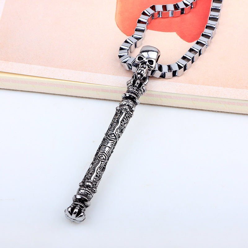 Medieval Power Symbol Metal Craft Men's Fashion Pendant Energy - Guarding Necklace