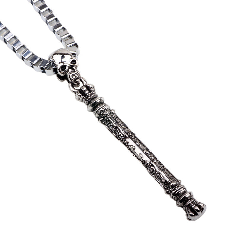 Medieval Power Symbol Metal Craft Men's Fashion Pendant Energy - Guarding Necklace