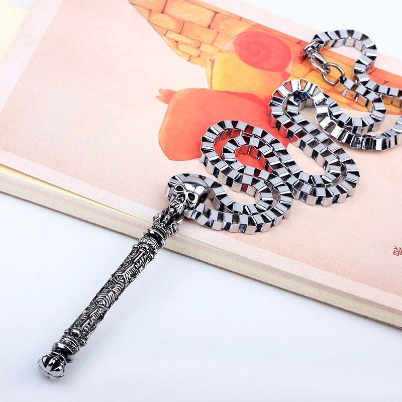 Medieval Power Symbol Metal Craft Men's Fashion Pendant Energy - Guarding Necklace