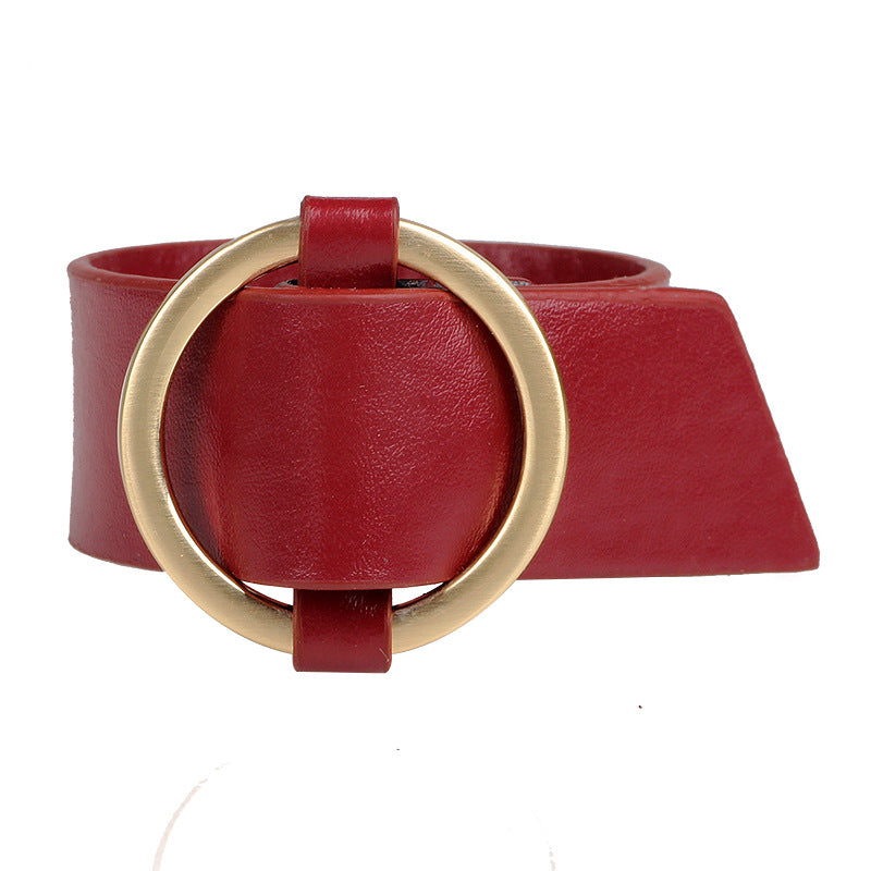 Mysterious Rune PU Leather Women's Bracelet | Fashion Accessories | Energy Circulation
