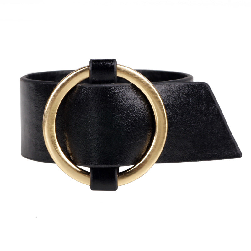 Mysterious Rune PU Leather Women's Bracelet | Fashion Accessories | Energy Circulation