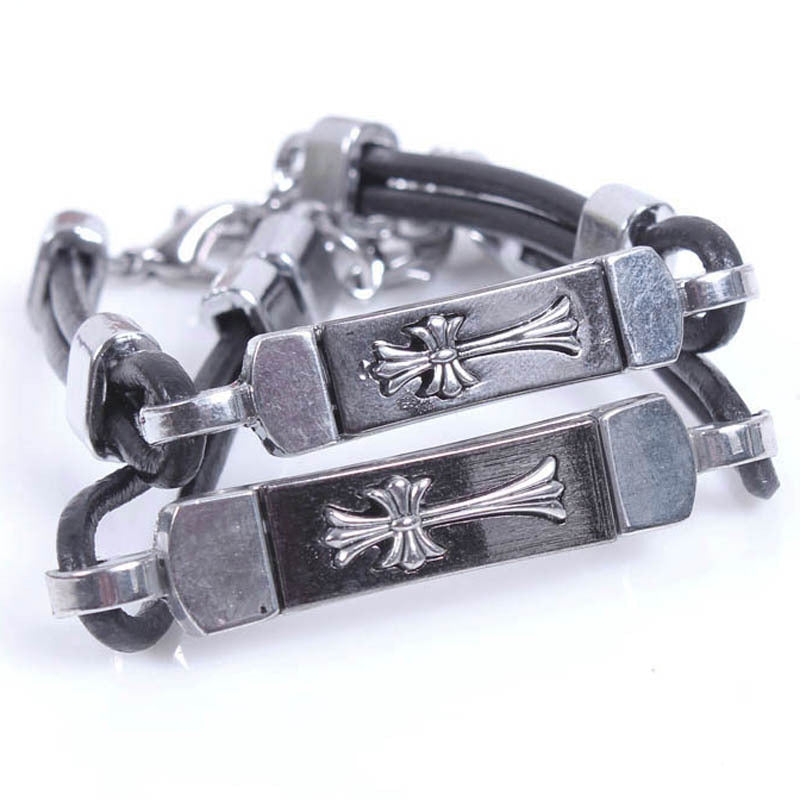 Couple Metal Cross Bracelet | Emotional Connection | Valentine's Day Gifts