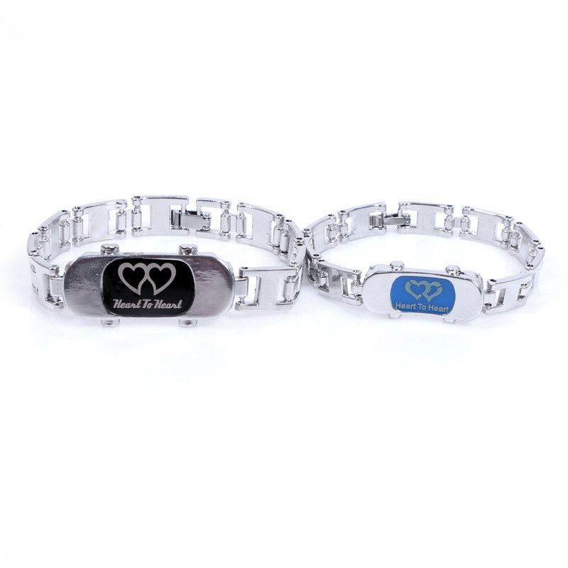 Herz an Herz Händchen haltendes Armband für Freundinnen | Valentinstagsgeschenke | Herzverbindung | Heilende Liebe 