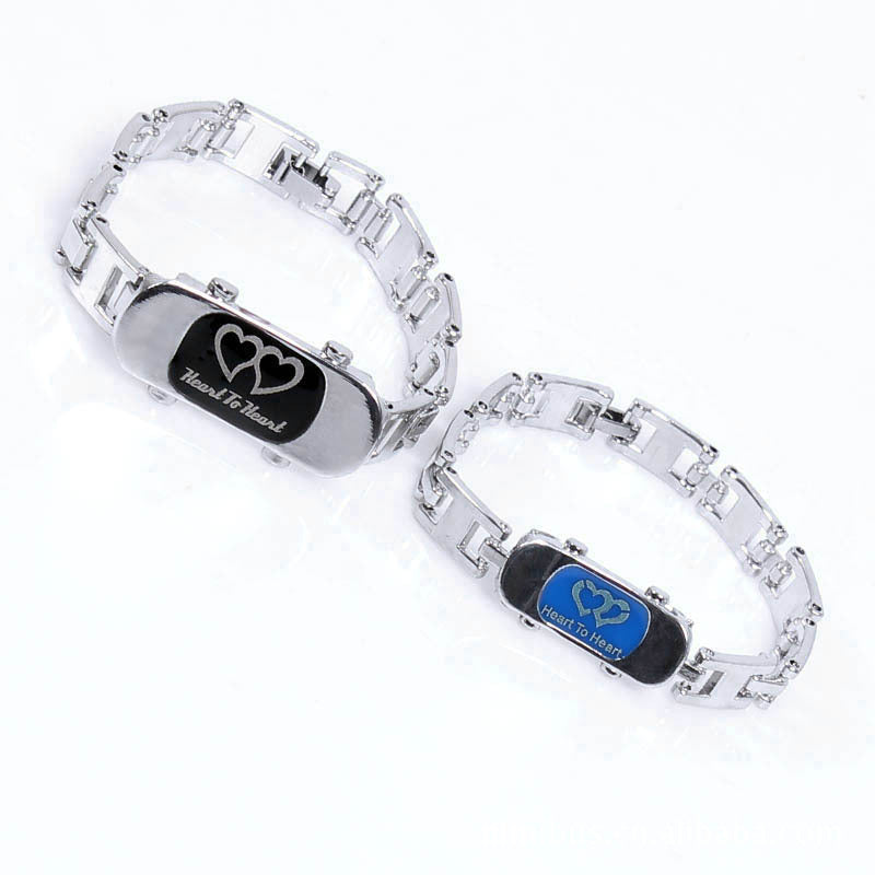 Herz an Herz Händchen haltendes Armband für Freundinnen | Valentinstagsgeschenke | Herzverbindung | Heilende Liebe 