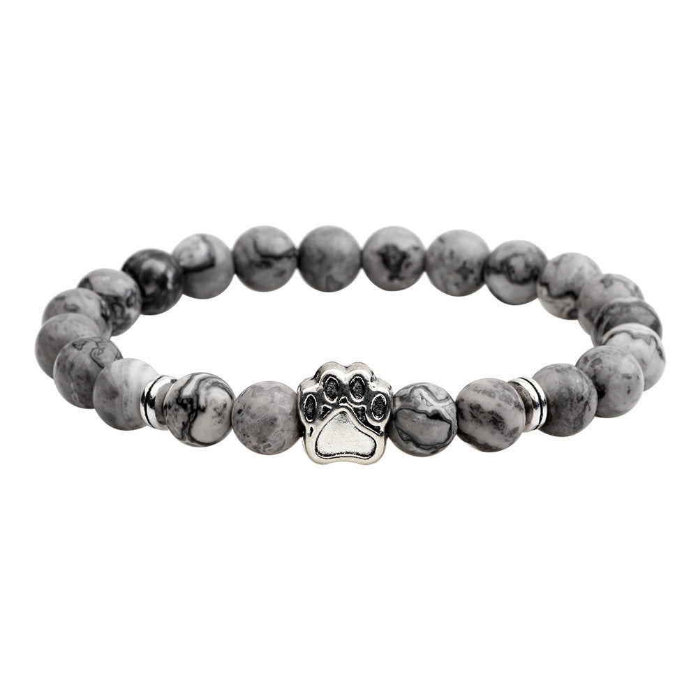 Cat's Paw Aura · Tiger's Eye and Turquoise Braided Bracelet | Protection from Evil | Energy Enhancement