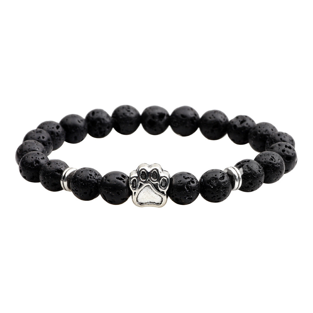 Cat's Paw Aura · Tiger's Eye and Turquoise Braided Bracelet | Protection from Evil | Energy Enhancement