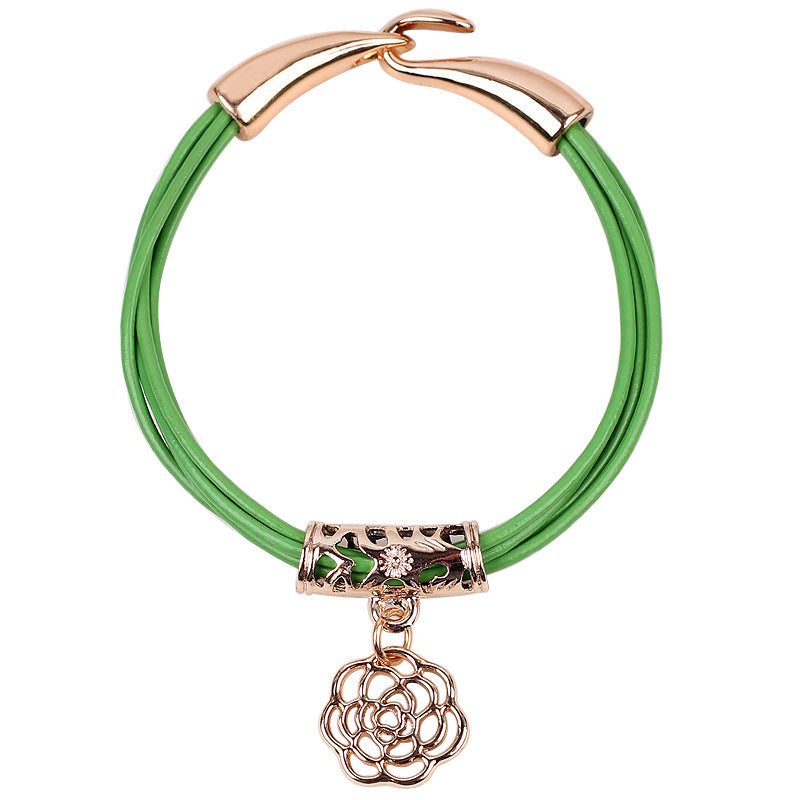 Vintage Fashion Style Ladies Handwoven Drip Pendant | Energy Guardian | Ladies Bracelet