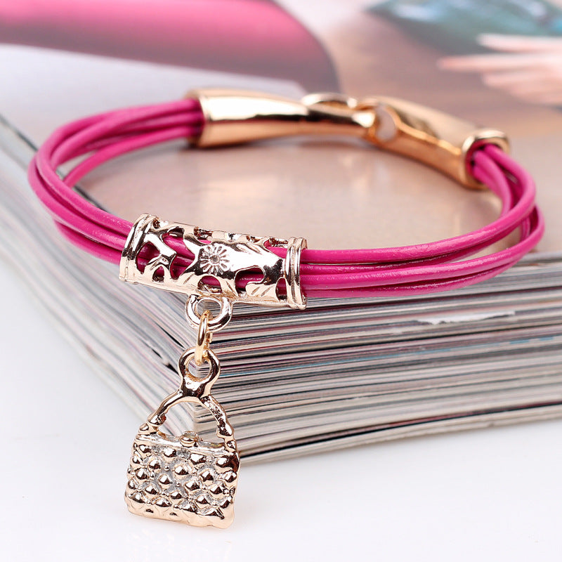 Vintage Fashion Style Ladies Handwoven Drip Pendant | Energy Guardian | Ladies Bracelet