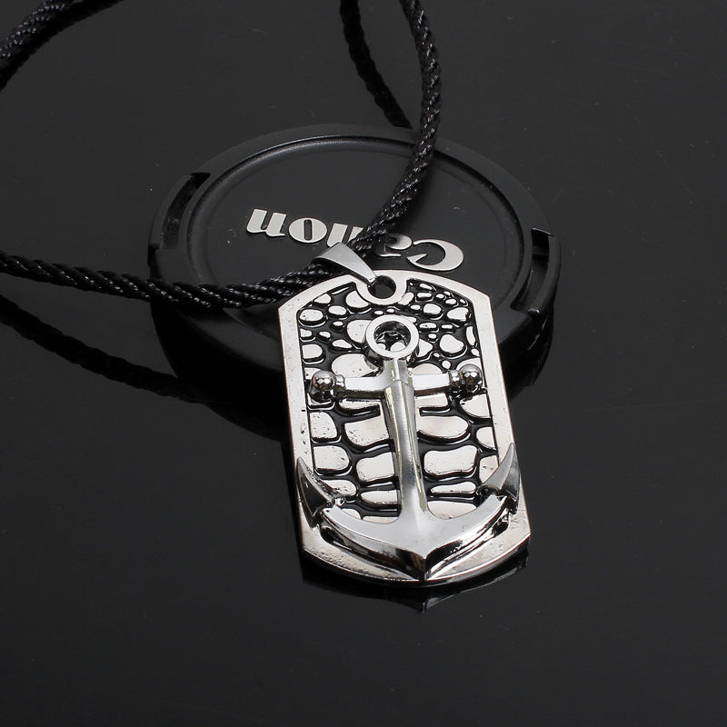 Karibische Ankeranhänger | Exotische spirituelle Accessoires für Männer