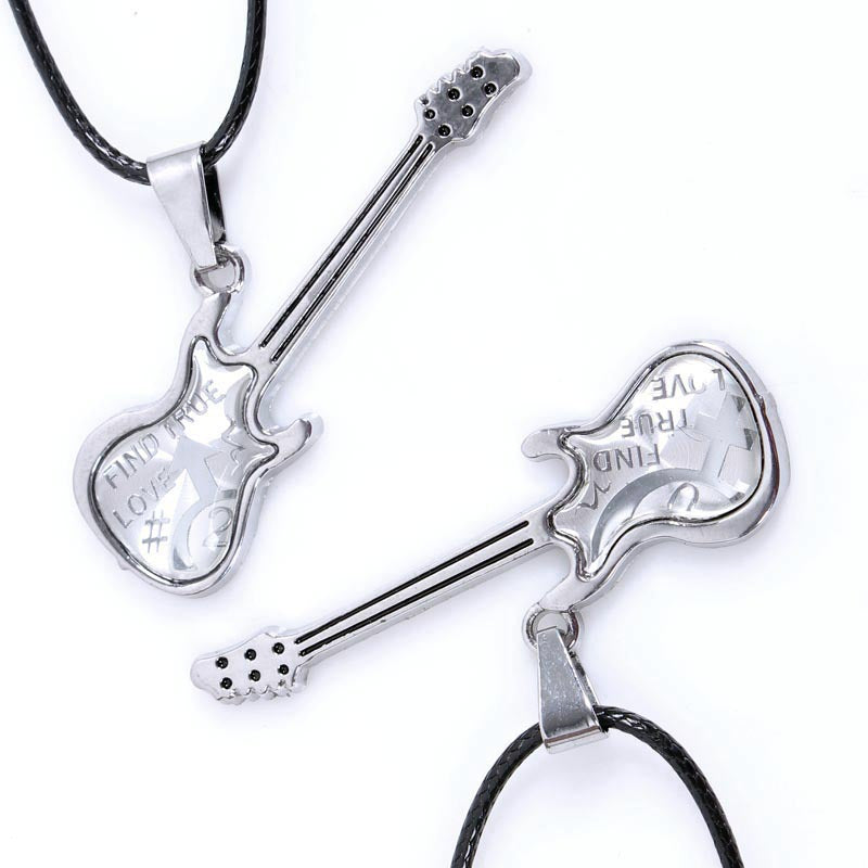 The Wheel of Fortune Hourglass Leather Couple Pendant Necklace | Spiritual Enlightenment | Unique Style