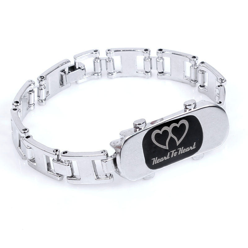 Heart to Heart Holding Hands Girlfriend Couple Bracelet | Valentine's Day Gifts | Heart Connection | Healing Love